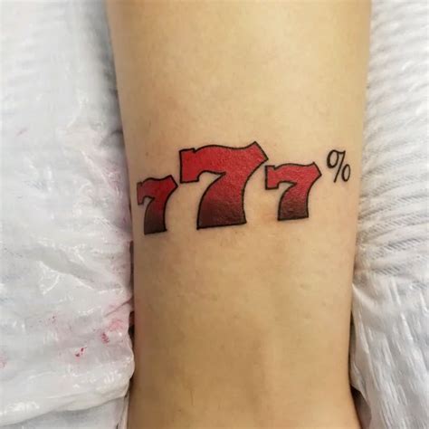 777 tattoo gang|106 Impressive 777 Tattoo Designs to Strengthen Your Inner Spirit.